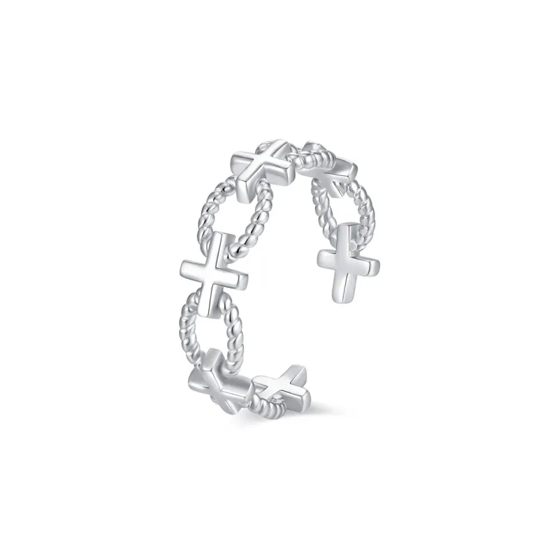 SHUIBEI S925 Silver Rings Unisex-1