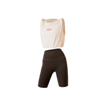 Meesu Fitness Sets Women's Glacier Blue+Misty Blue Clothing Sets[without Pads]