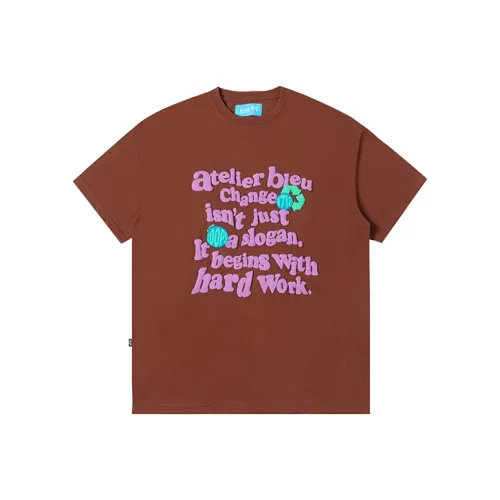 ATELIER BLEU T-Shirt Unisex Caramel