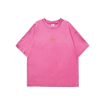CONCORDEVENT Straight T-Shirt Unisex Rose Red