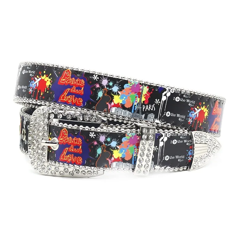ACUC PU Leather Belts Women's 3.5cm-1
