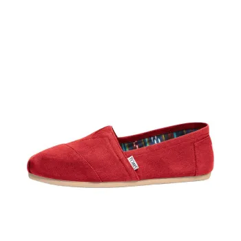 Toms Alpargatas W Casual Single Shoes Women's Red