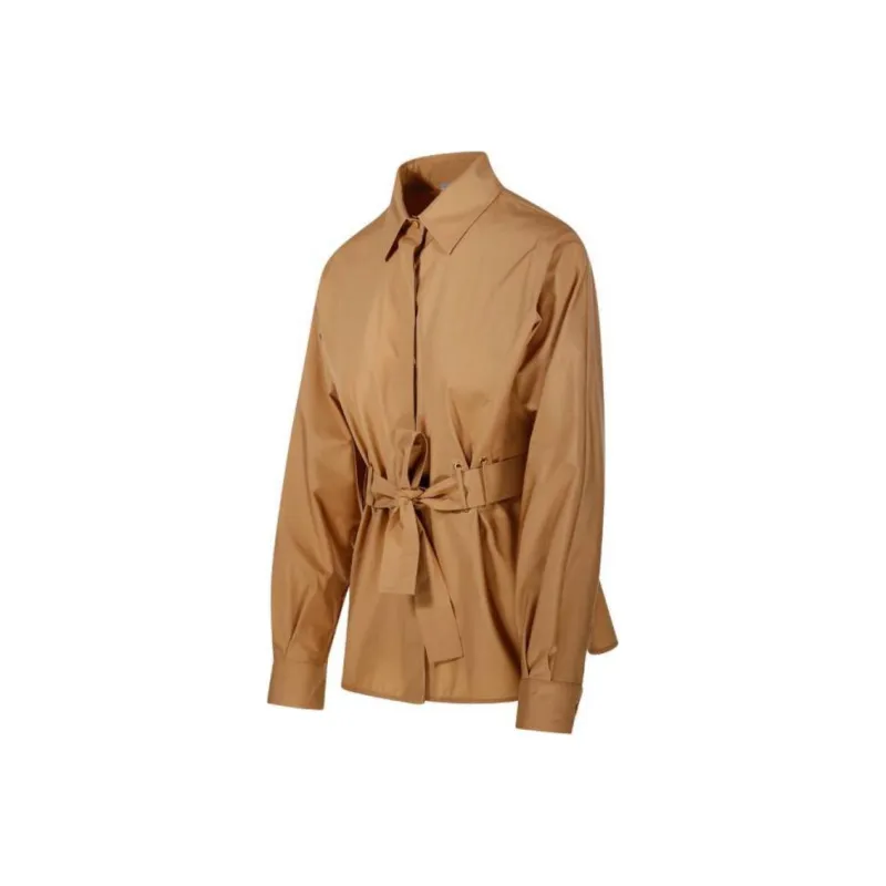 MaxMara Juglas Belted Button Up Shirt-2