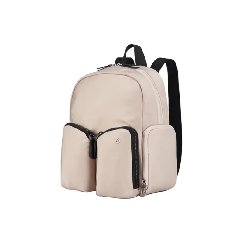SAMSONITE Fabric Backpack Medium Size Women's Flesh Pink-1