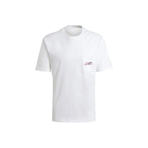 Adidas Originals Set in Sleeve T Shirt Men's White