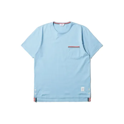 THOM BROWNE T Shirts Men Light Blue