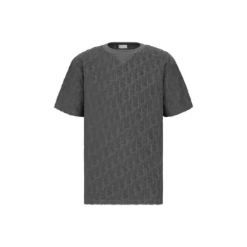 DIOR Quarterly New Products T-Shirts Men Gray