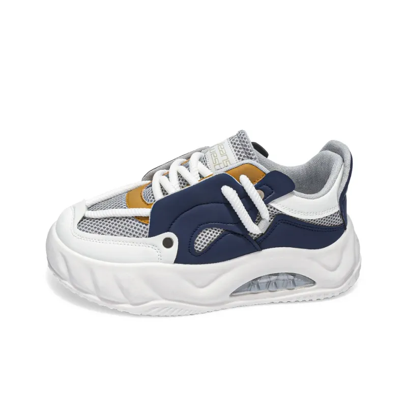 JEANSWEST Eye Of Charm Lightweight Sports Couple Vintage Cushioned Slip Resistant Abrasion Resistant Casual Shoes Men's-5