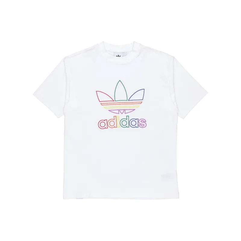 Adidas Originals Set in Sleeve T Shirt Men's White-0
