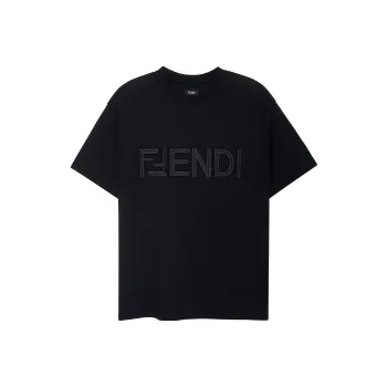 FENDI Reflective Logo T-Shirt