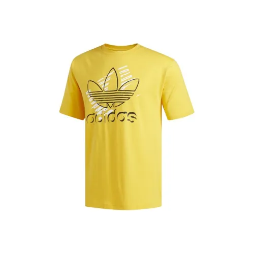 Adidas Originals T Shirt Men's Yellow