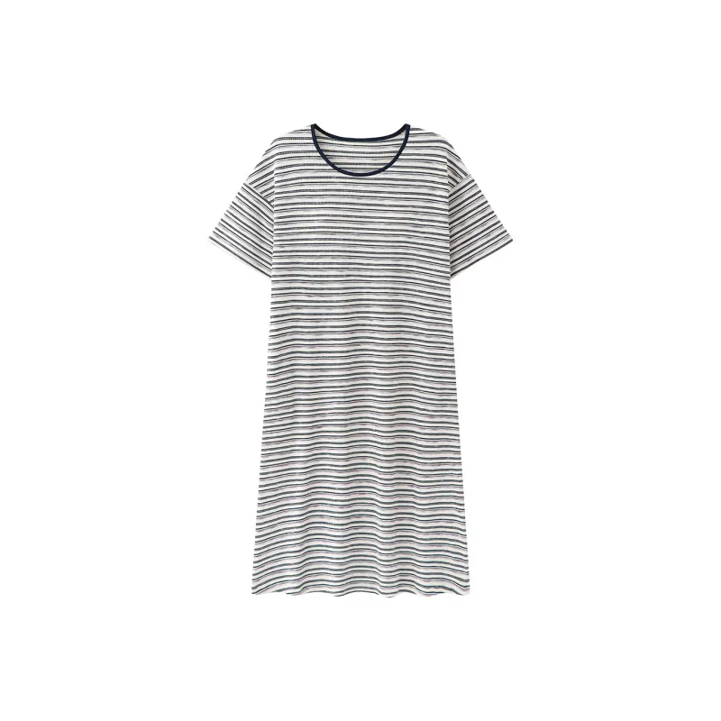 Gongdie Nightgown Women's Black-0