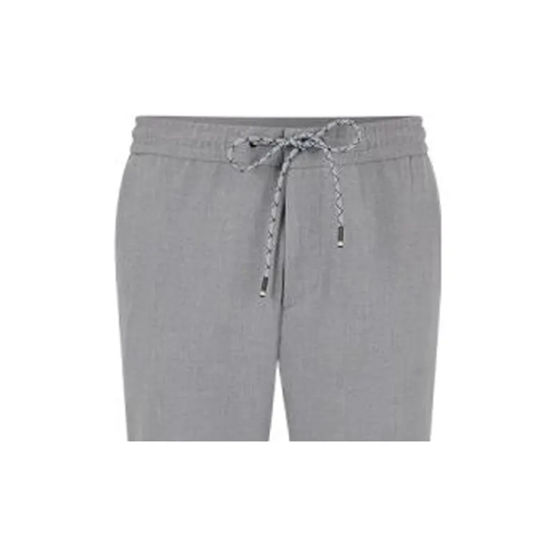 HUGO BOSS Knitted Sweatpants Men Gray-4