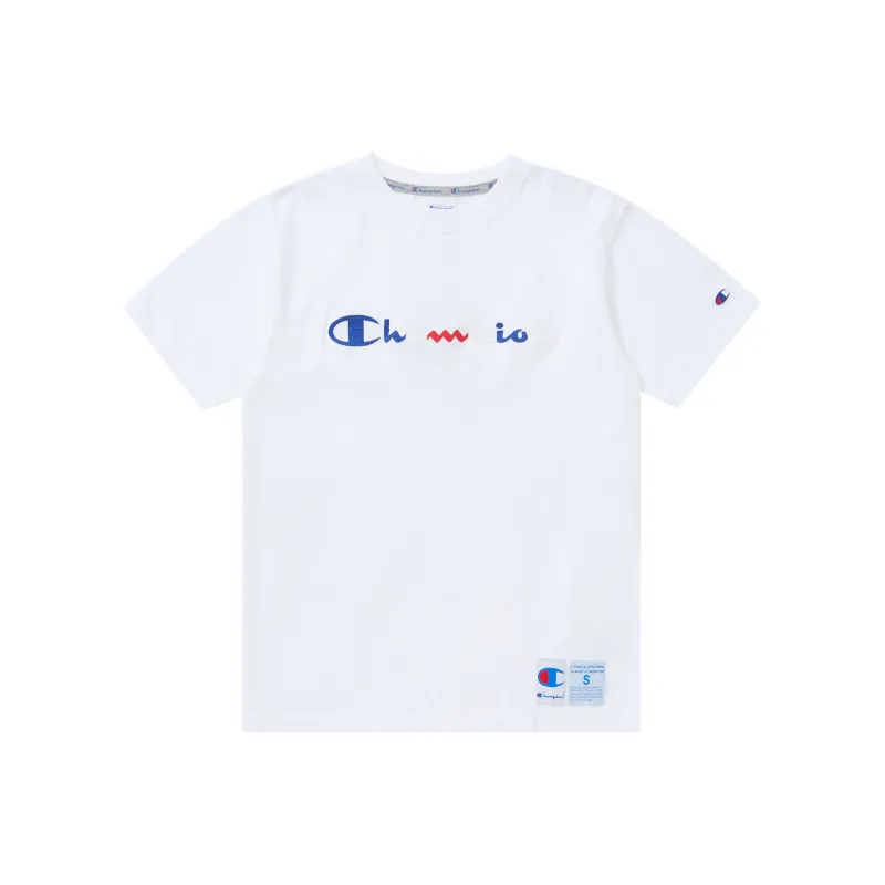 Champion SS22 Crew Neck Fitted Straight Short Sleeved T Shirt Japan Version Unisex-3