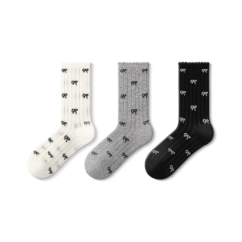 JKN Mid Calf Socks Women's Combo Set-0
