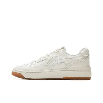LiNing New Arrival Anti Slip Wear Resistant Low Top Skateboard Shoes Unisex Ivory