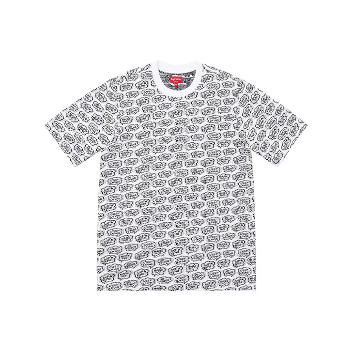 Supreme Word Bubble Jacquard S/S Top-0