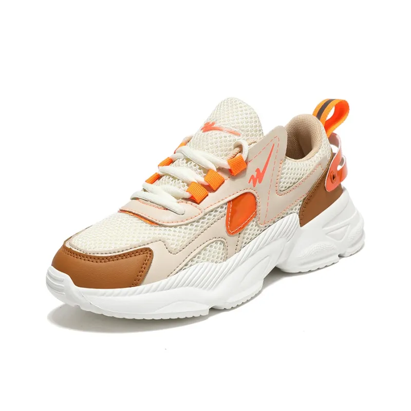 DOUBLE STAR 88 Anti Slip And Wear Resistant Breathable Low Top Chunky Sneakers Women's-1