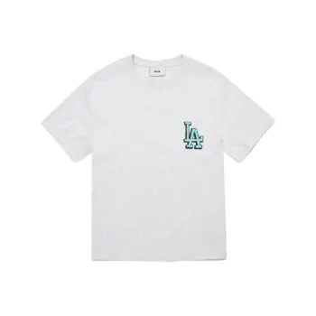 MLB Los Angeles Dodgers T Shirt Unisex Light Gray
