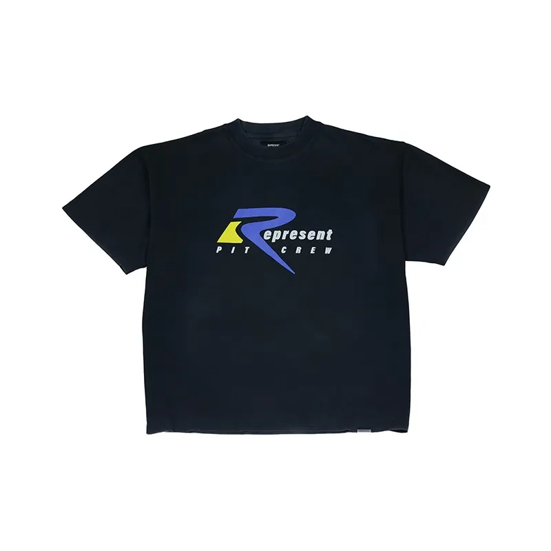 REPRESENT T Shirts Men Black-0
