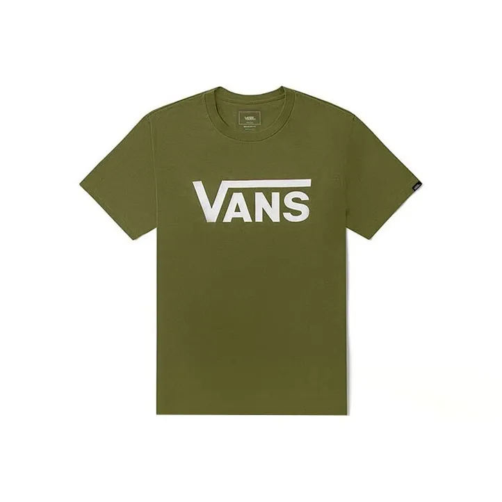 Vans Flying V T Shirts Men Army Green-0