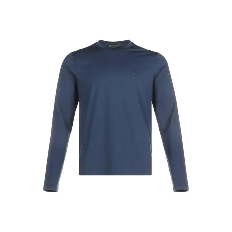 PRADA T-Shirts Men Navy-0