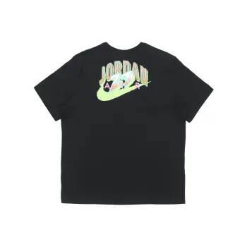 Jordan Set in Sleeve T Shirt Men's Black