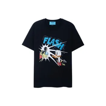 GUCCI X Disney Men Donald Duck T Shirt Black/Multi