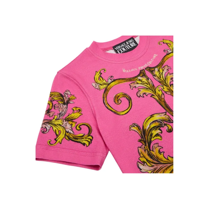 VERSACE JEANS COUTURE Outline Barocco T shirt Mini Dress-5