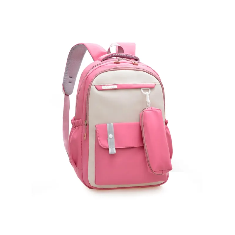 Yalu Nylon Backpack Regular Unisex Blue/Black/Pink/Purple/Red-9