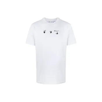 OFF WHITE Peace Worldwide T Shirt