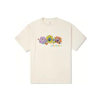 Converse MUCH LOVE T Shirt Unisex Milk White