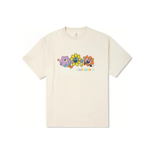 Converse MUCH LOVE T Shirt Unisex Milk White