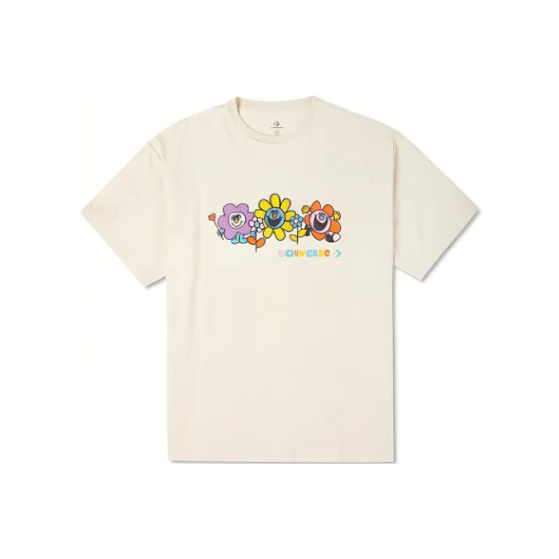 Converse MUCH LOVE T Shirt Unisex Milk White-0