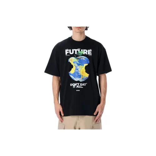 MSGM T Shirts Men Black