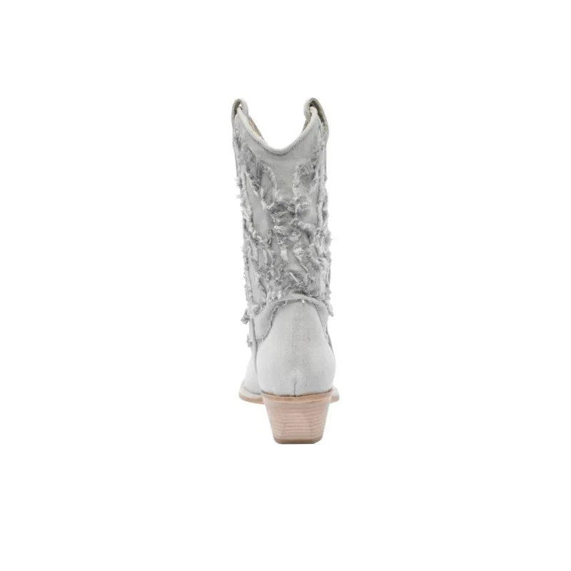 Vic Matie Denim 305 Ankle Boots Women's-4