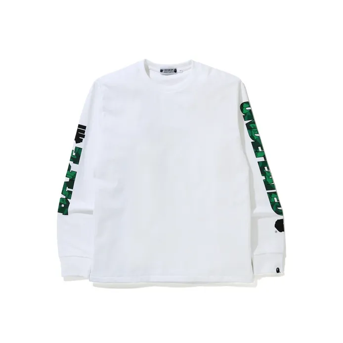 Bape X Undefeated 1 Long Sleeve Tee-2