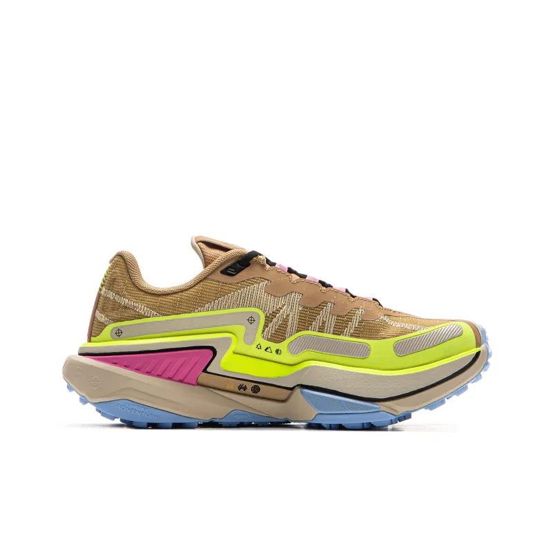 LiNing Anti Slip Wear Resistant Low Top Trail Running Shoes Women's Brown-1
