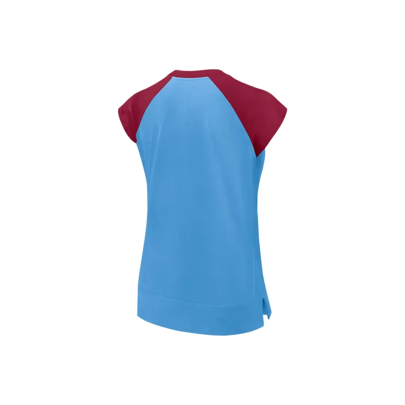 Nike Philadelphia Phillies Cooperstown Women's's Nike Dri FIT Mlb Mid Sleeve T Shirt-1