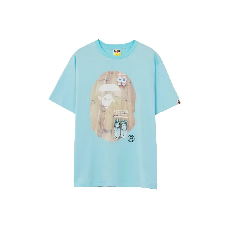 Bape Social Distance Big Ape Head Tee-2