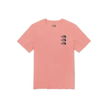 THE NORTH FACE SS22 T Shirt Unisex Pink