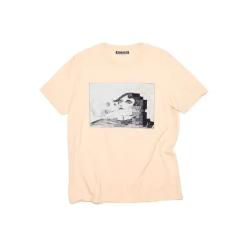 Acne Studios SS22 T Shirt Unisex Light Beige