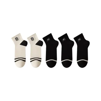AOKANG Mid Calf Socks Women's 5 Pack