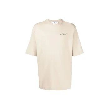 OFF WHITE SS22 T Shirts Men Khaki