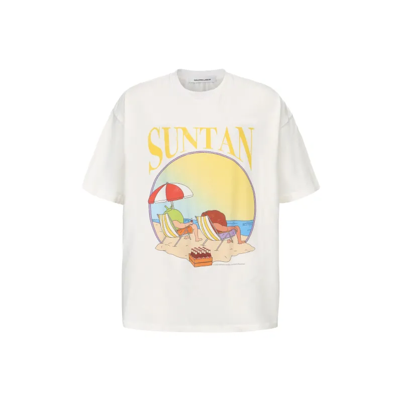 GALLIANO LANDOR T Shirt Unisex White-0