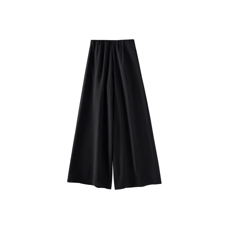 OUNIXUE Casual Pants Women's Black-2