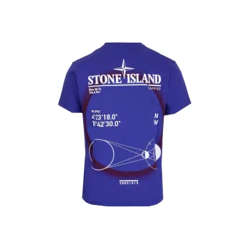 STONE ISLAND T Shirts Men Blue