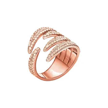 Folli Follie Sterling Silver Rings Women's Rose Gold