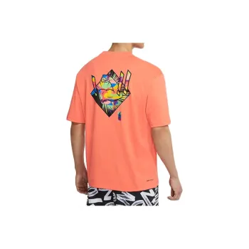 Jordan T Shirt Men's Grass Mat Orange