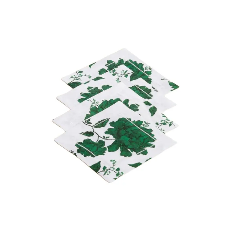 Emilia Wickstead Fabric Placemats Green-0